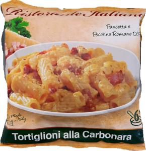 Tortiglioni Alla Carbonara Surgelati-500g