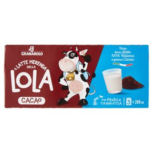 Granarolo Il Latte Merenda Della Lola Cacao 3 X 200 Ml