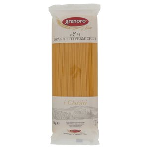 Granoro I Classici N. 13 Spaghetti Vermicelli 1 Kg