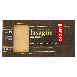 Granoro N. 120 Lasagne All'uovo 500 G