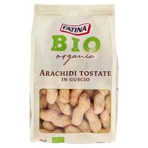 Fatina Bio Organic Arachidi Tostate In Guscio 250 G