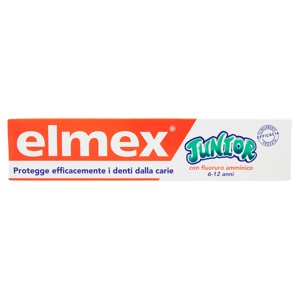Elmex Junior Dentifricio Bimbi, Bambini 6-12 Anni, 75ml