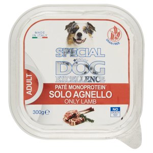 Special Dog Excellence Adult Patè Monoprotein* Solo Agnello 300 G