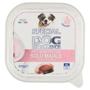 Special Dog Excellence Adult Patè Monoprotein* Solo Maiale 300 G
