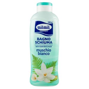 Milmil Bagno Schiuma Muschio Bianco 1000 Ml
