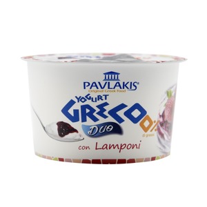 Yogurt Greco Duo con Lamponi