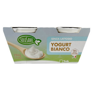 Yogurt bianco senza lattosio