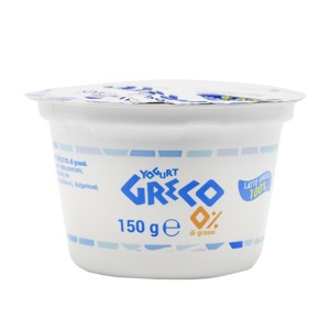 Yogurt greco bianco 0% di grassi