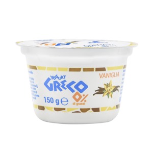Yogurt greco 0% alla vaniglia