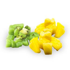 Mix ananas e kiwi a cubi