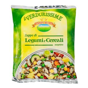 Zuppa di legumi e cereali