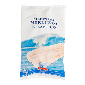 Filetti di merluzzo atlantico