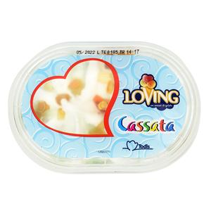 Vaschetta gelato Cassata con canditi