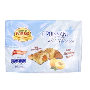 6 Croissant all'albicocca