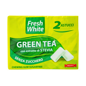 Chewing gum senza zucchero green tea