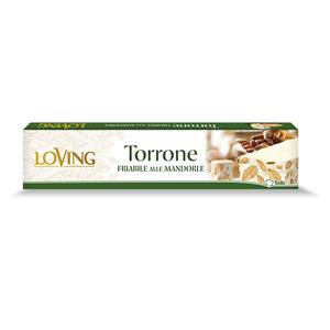 Torrone friabile alle mandorle