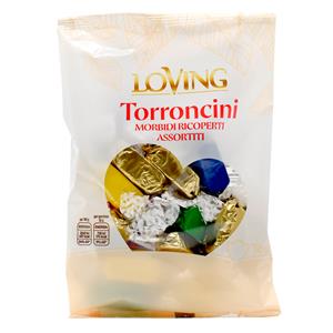 Torroncini morbidi assortiti ricoperti