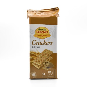 Crackers integrali 14 porzioni