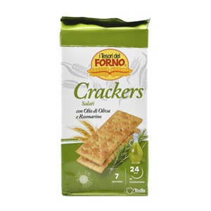 Crackers salati con Olio di Oliva e Rosmarino 7 porzioni