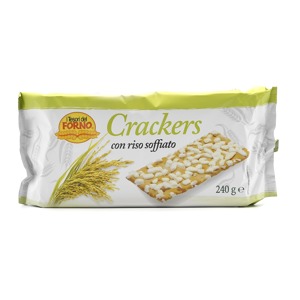 Crackers con riso soffiato