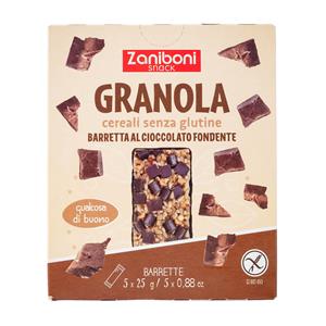 Granola cereali al cioccolato fondente