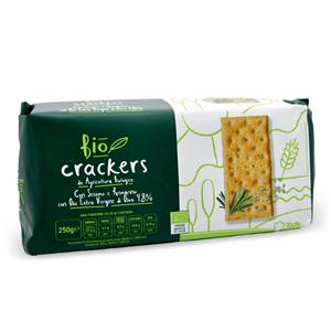 Crackers biologici con sesamo e rosmarino