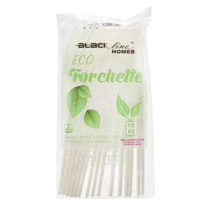 FORCHETTE COMPOSTABILI PLA 15 PZ