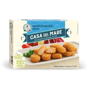 NUGGETS DI MERLUZZO GRATINATI 225G