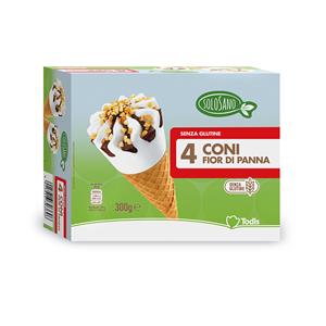 CONI PANNA S/GLUTINE 4X75G