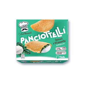 Panciottelli spinaci e mozzarella