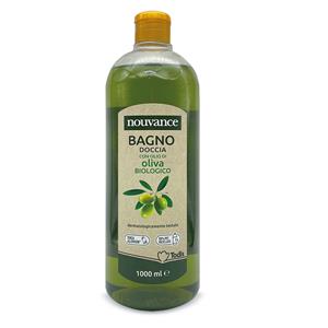 Bagno doccia con olio d'oliva biologico