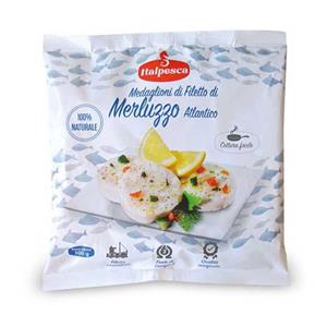 Medaglioni di filetto di merluzzo atrlantico